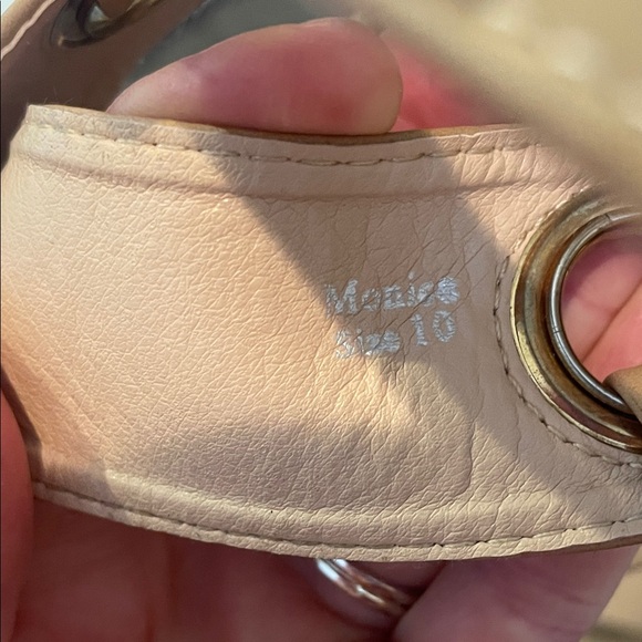 Henry Ferrera Beige Platform Sandals - Picture 12 of 16